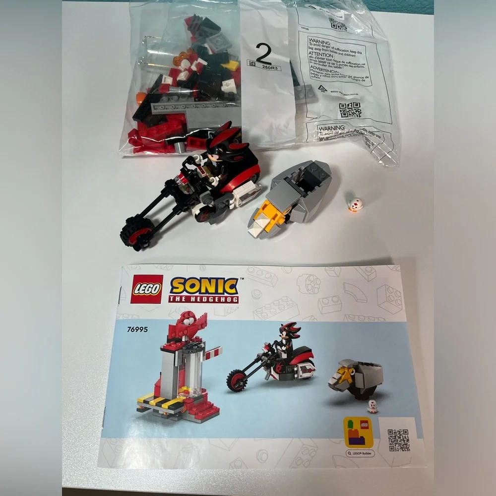 Lego Sonic The Hedgehog, Shadow the Hedgehog Escape 76995 Complete Set, RETIRED